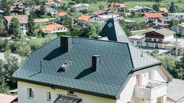 Dachówka romb 44x44 (Antracyt)
